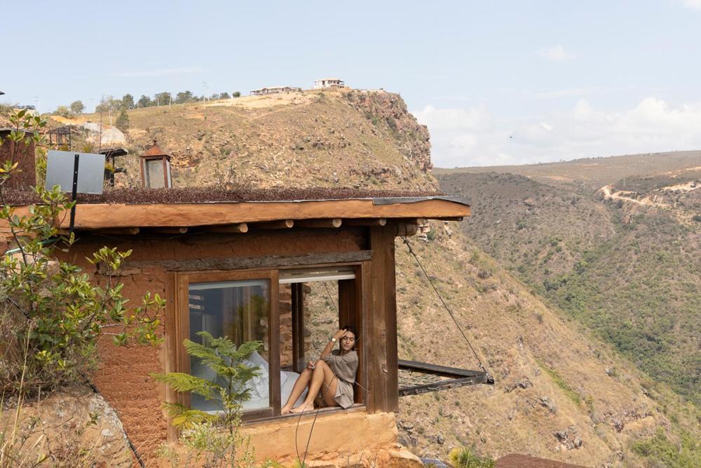 مبيت وإفطار لوس سانتوس Refugio La Roca المظهر الخارجي الصورة