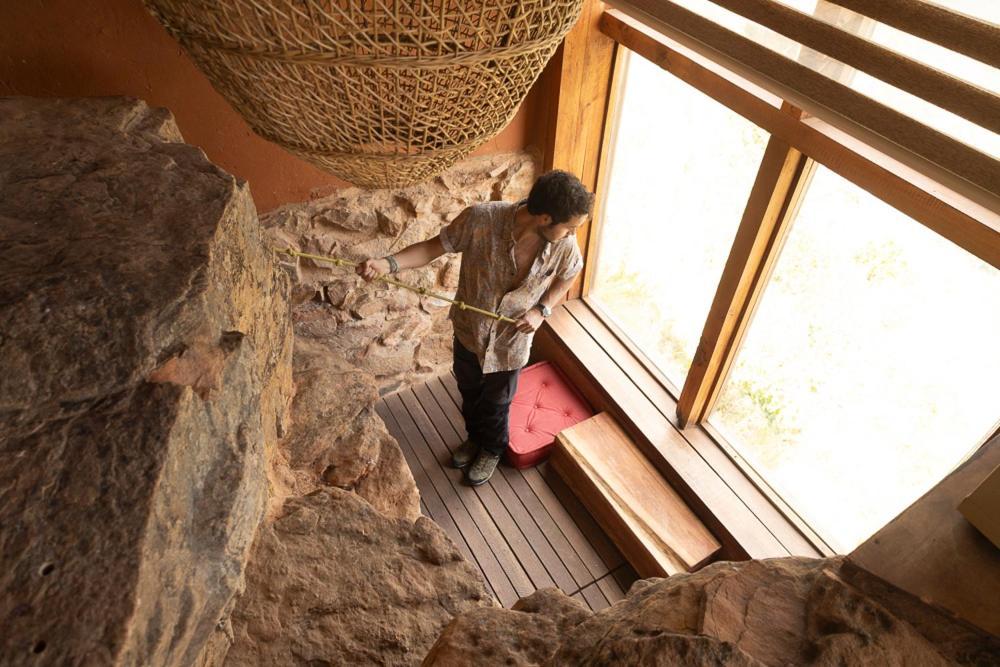 مبيت وإفطار لوس سانتوس Refugio La Roca المظهر الخارجي الصورة